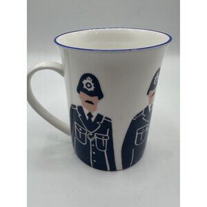 Nicholas John English Fine Bone China Mug London Bobby Design #3/8 Blue Police
